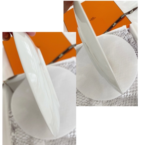 BRAND NEW Hermes Mosaique Au24 Gold Dessert Plate - Picture 8 of 14